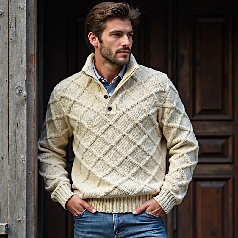 Maglione ispirato al vintage