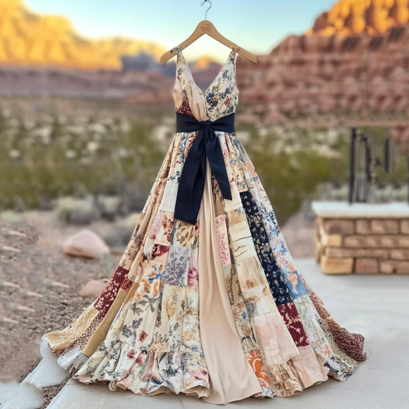 Vestito dal design curato