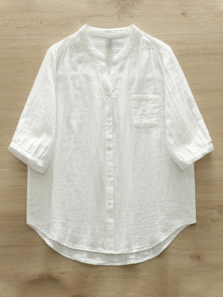 Camicia dal design curato