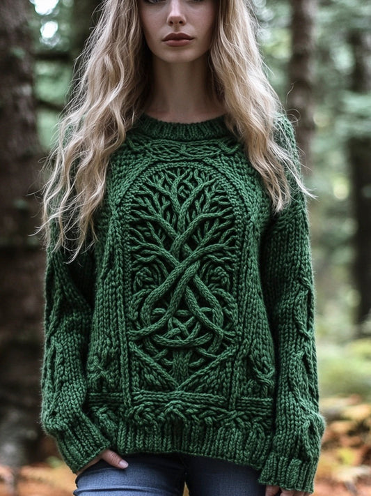 Tree Of Life Women's Sweater elevenforest