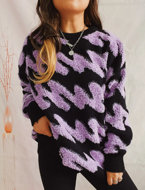 Maglione in stile vintage senza tempo