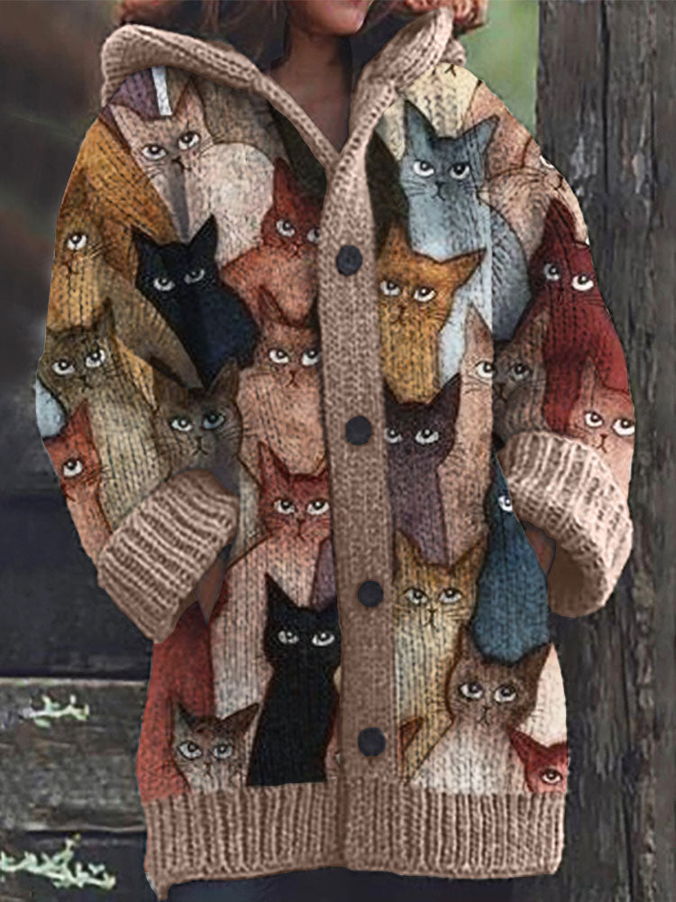 Cardigan in stile vintage senza tempo