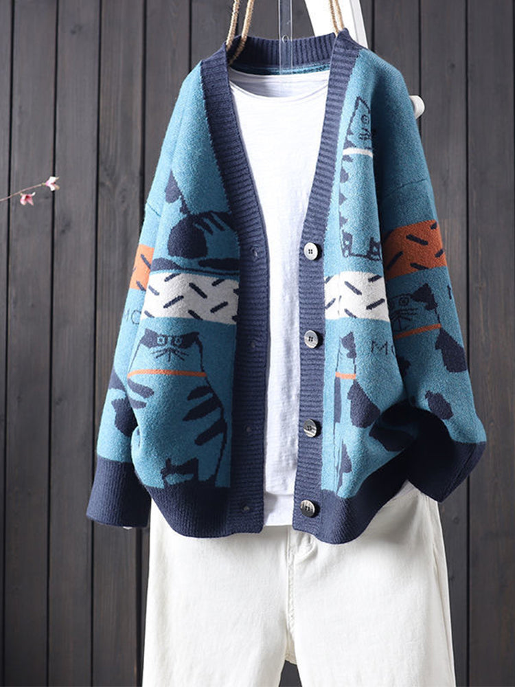 Cardigan ispirato al vintage