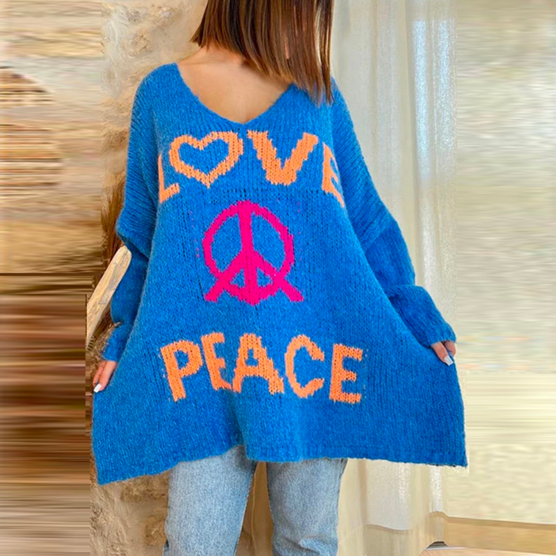 Maglione dal design curato