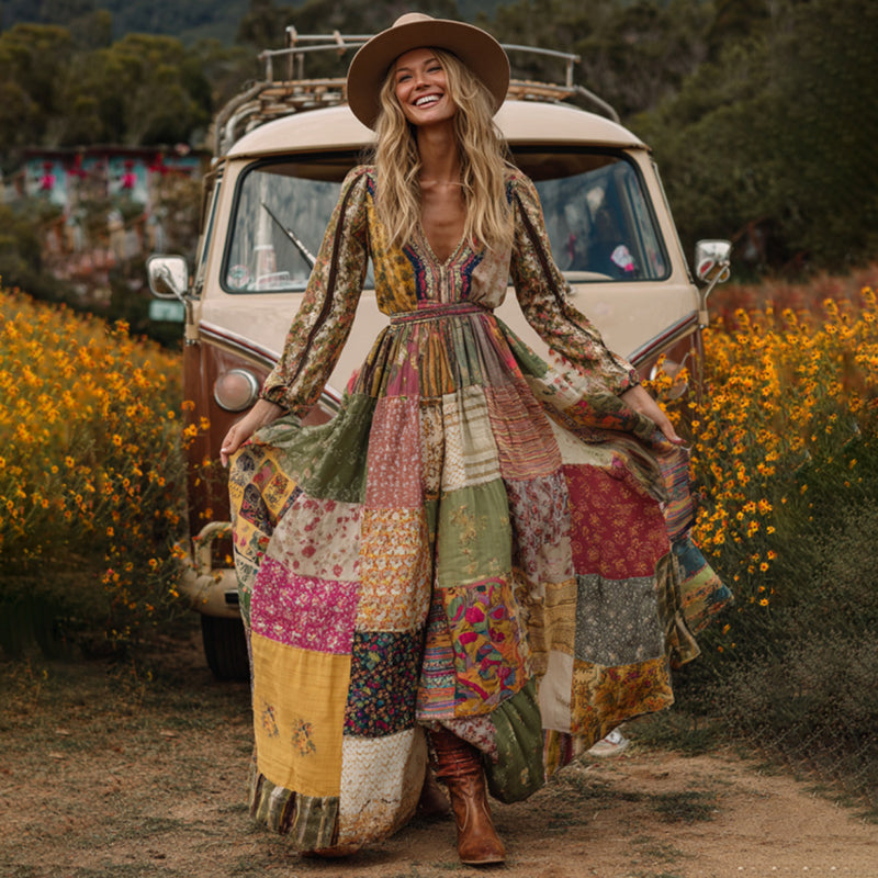 Vestido vintage clásico
