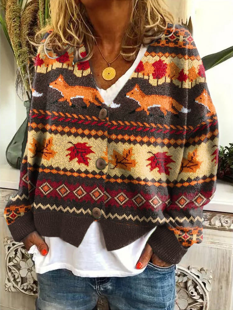 Cardigan dal design curato