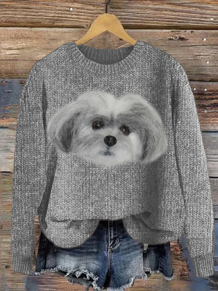 Maglione in stile vintage senza tempo