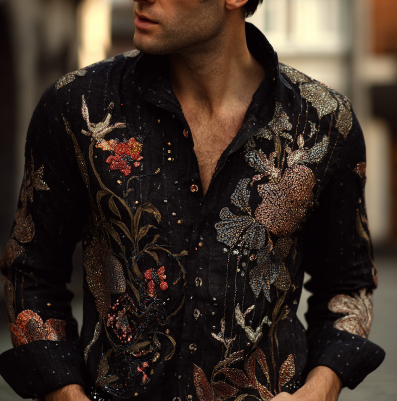 Camicia ispirato al vintage