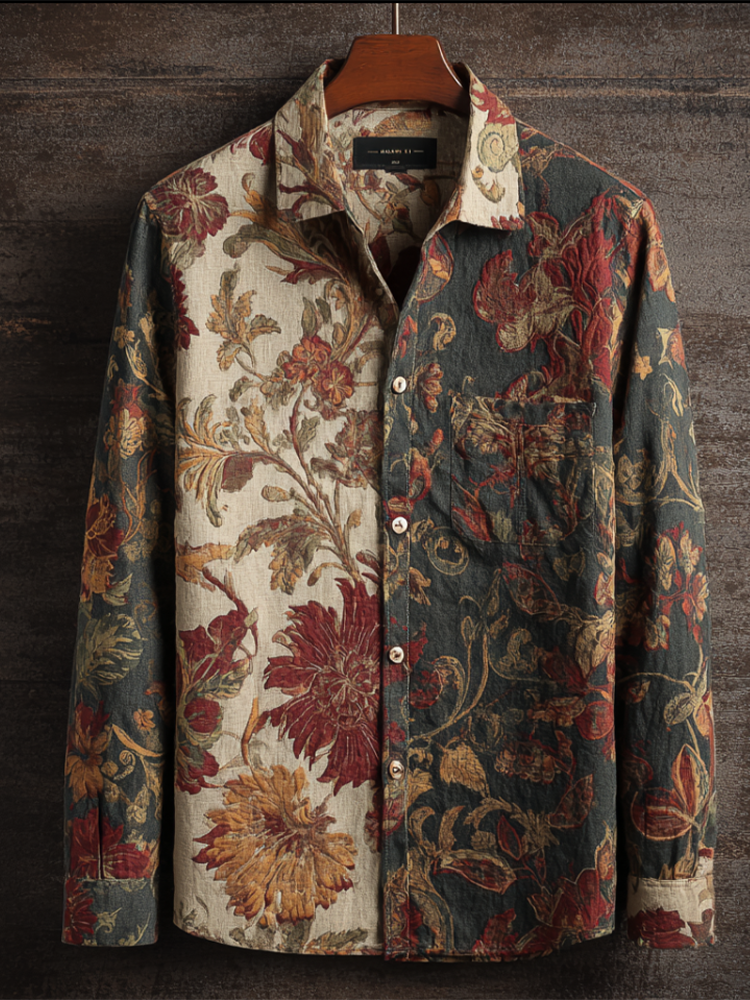 Camicia in stile vintage senza tempo