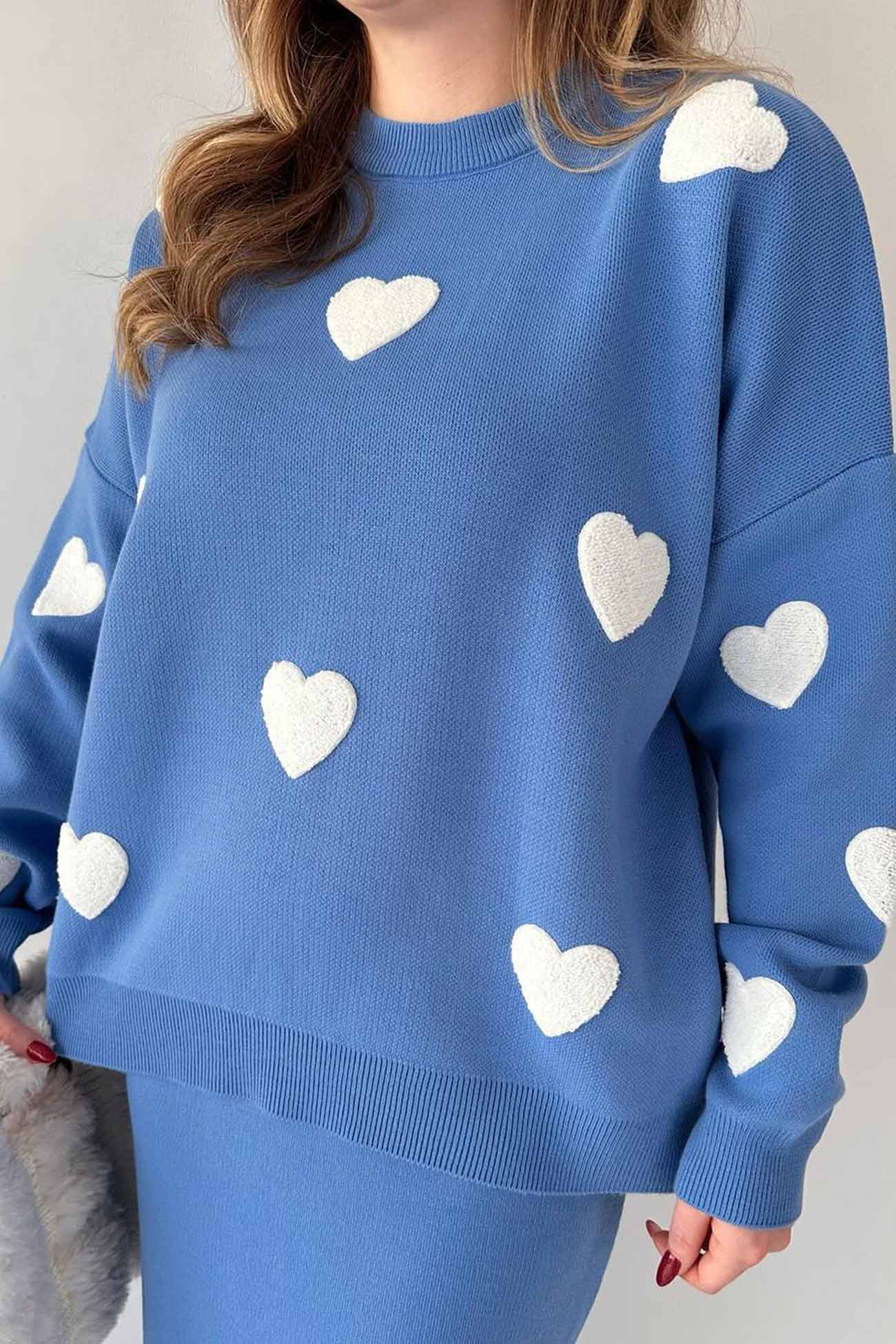 Maglione dal design curato