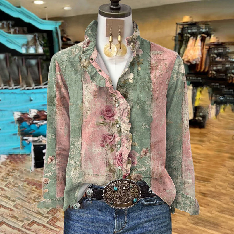 Camicia in stile vintage senza tempo