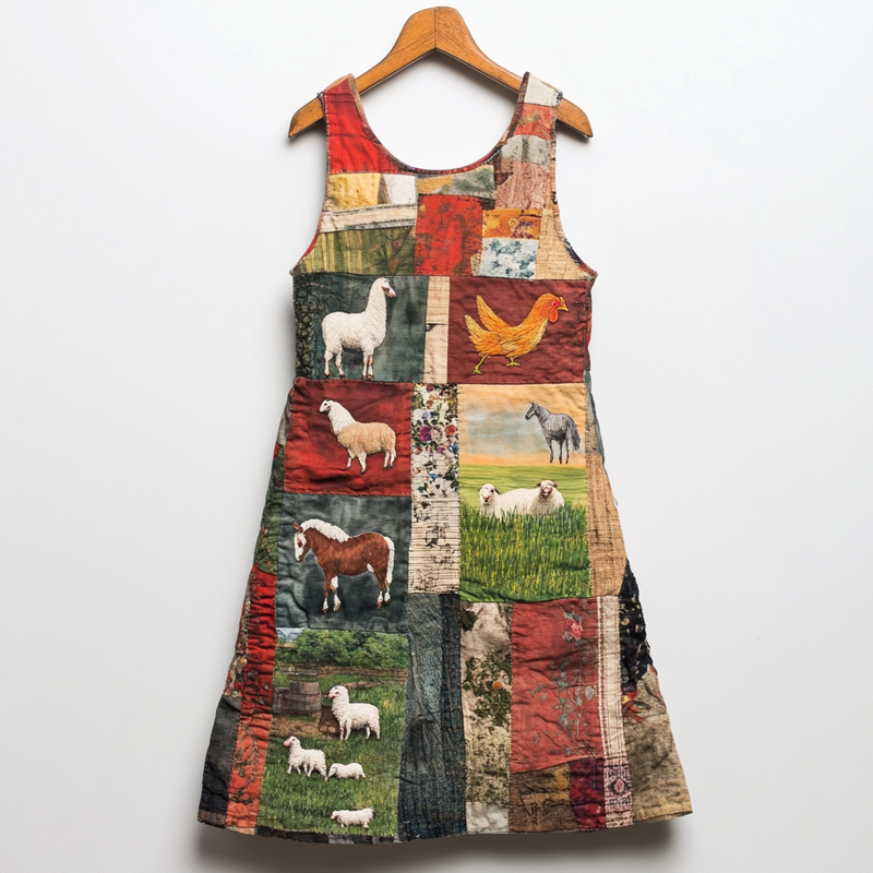 Vestito dal design curato