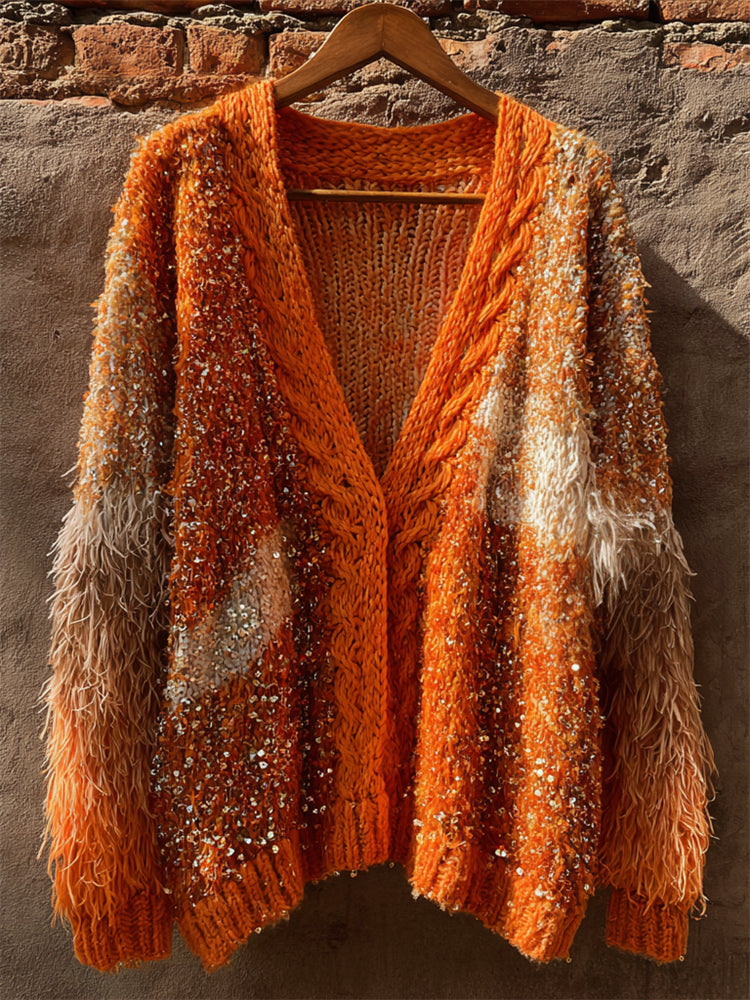 Cardigan dal design raffinato