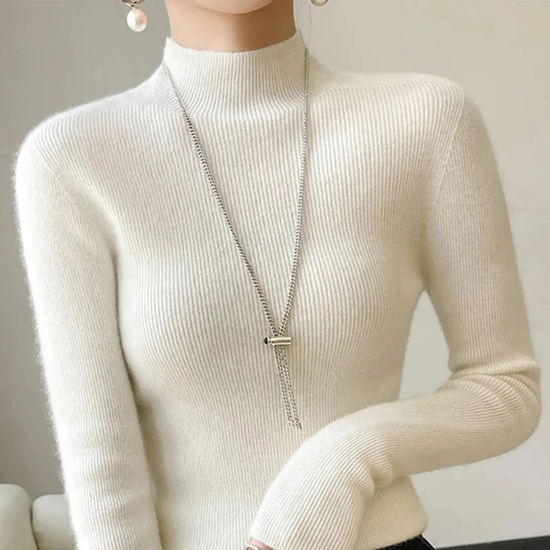 Maglione dal design curato