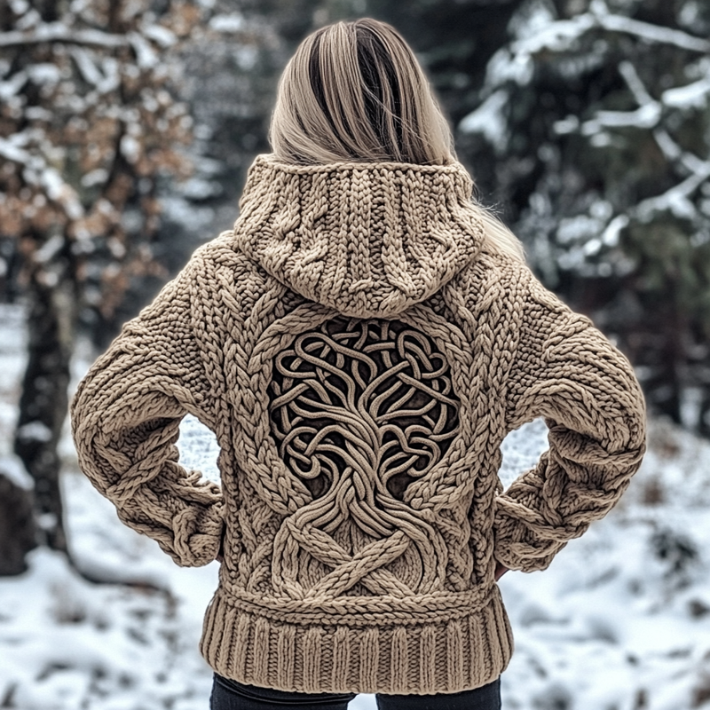 Maglione dal design curato