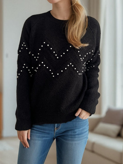 Maglione dal design curato