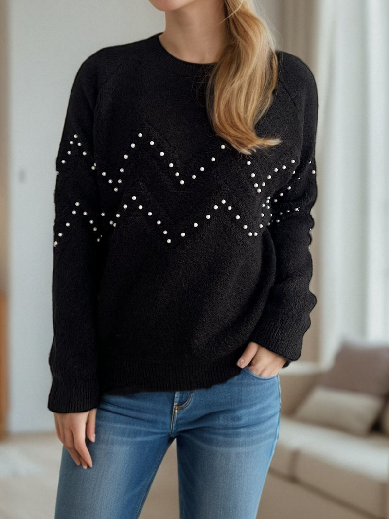 Maglione dal design curato