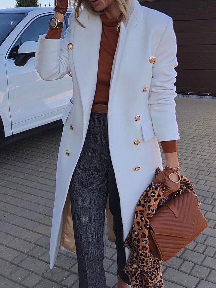 Classic Button Design Jacket