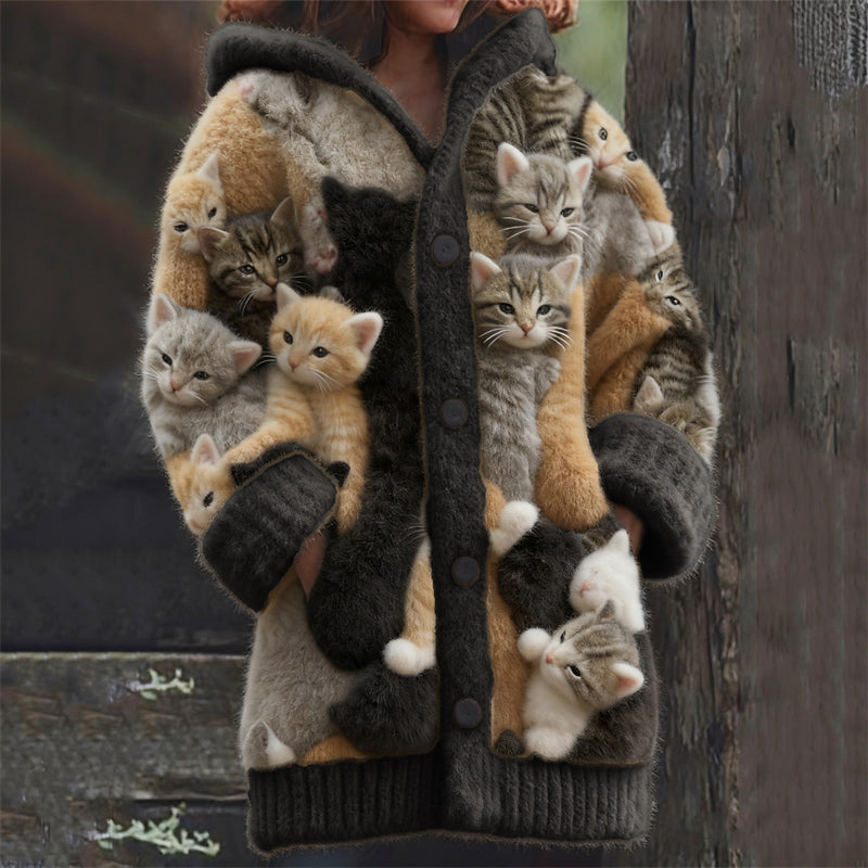 Cardigan dallo stile vintage senza tempo
