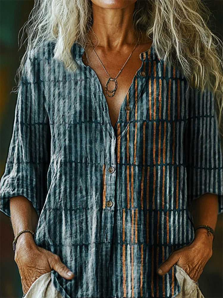 Camicia dal design curato