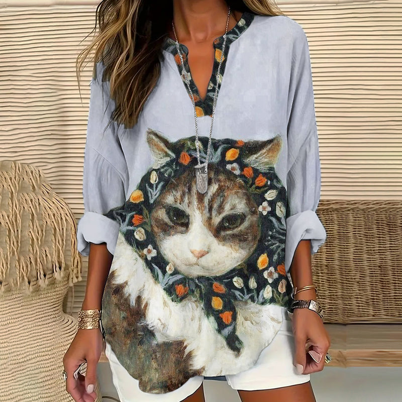 Camicia in stile vintage senza tempo