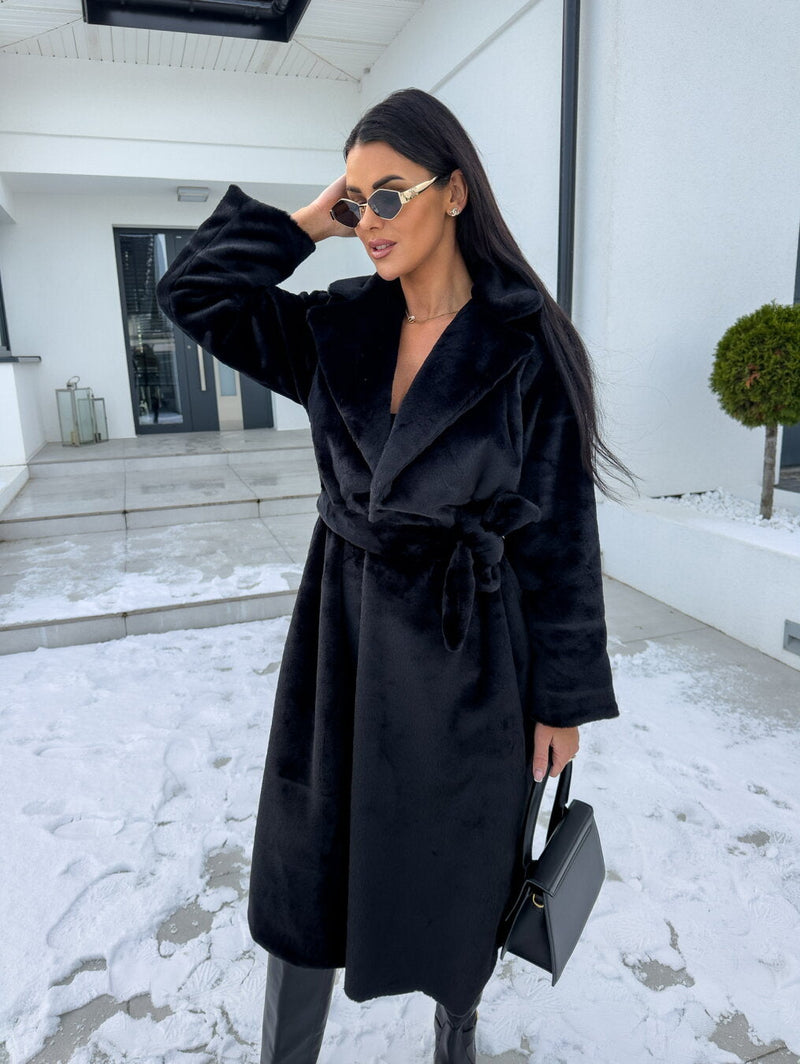 LP | Cappotto lungo e soffice da donna