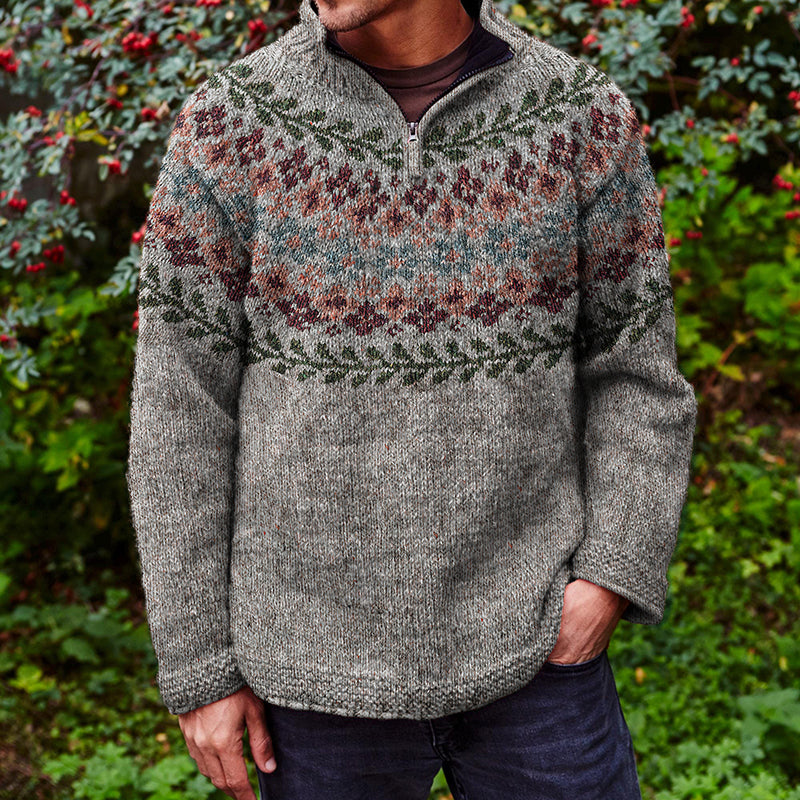 Maglione dal design curato