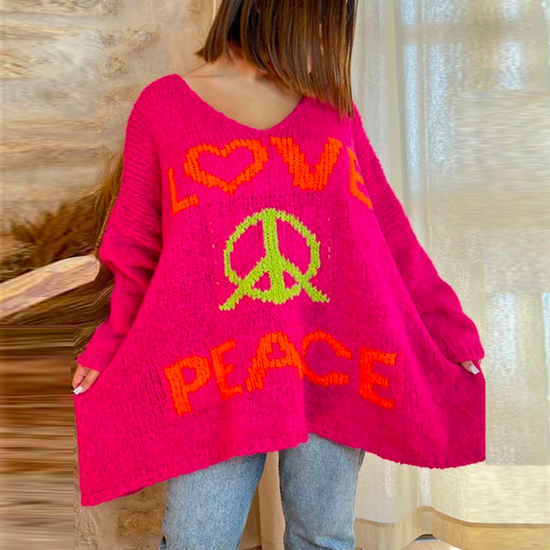 Maglione dal design curato