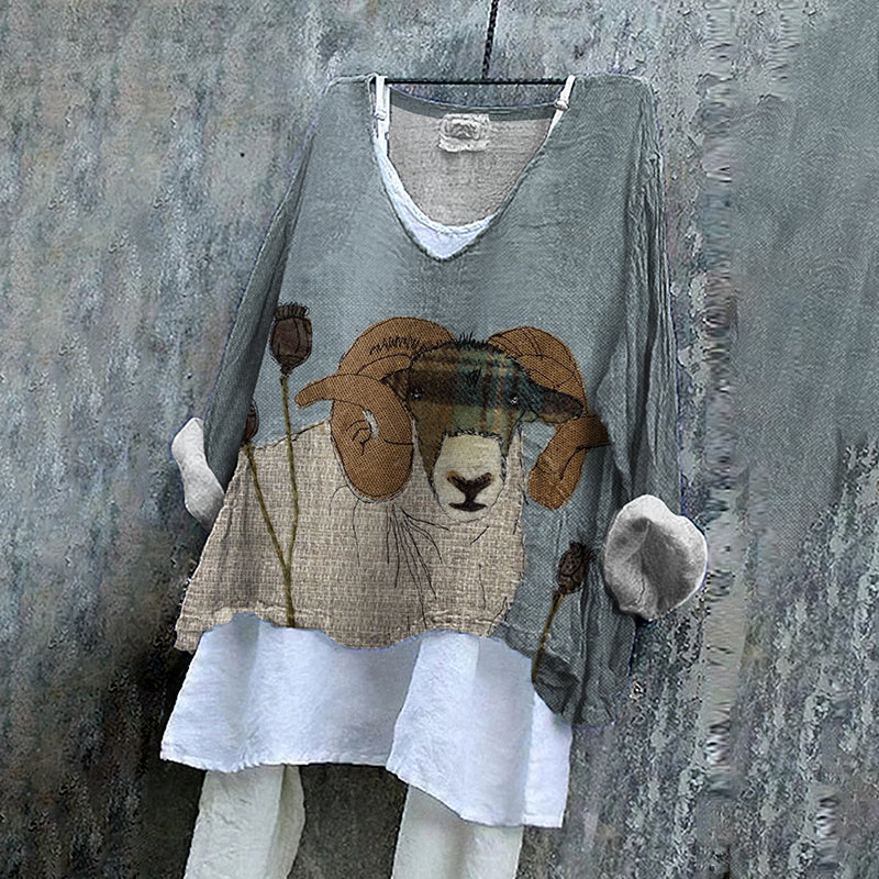 Camicetta ispirato al vintage