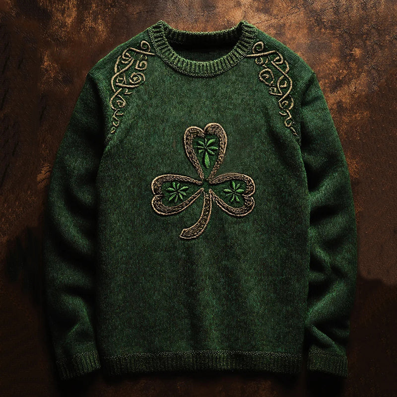 Maglione dal design curato