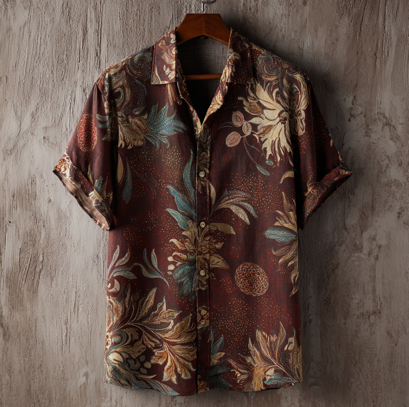 Camicia dal design curato