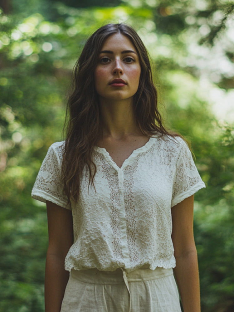 Maglietta dal design raffinato