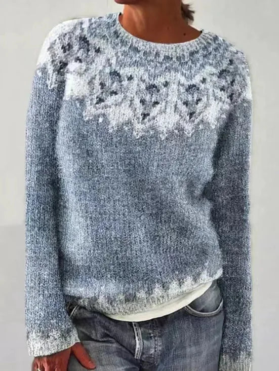 Maglione dal design curato