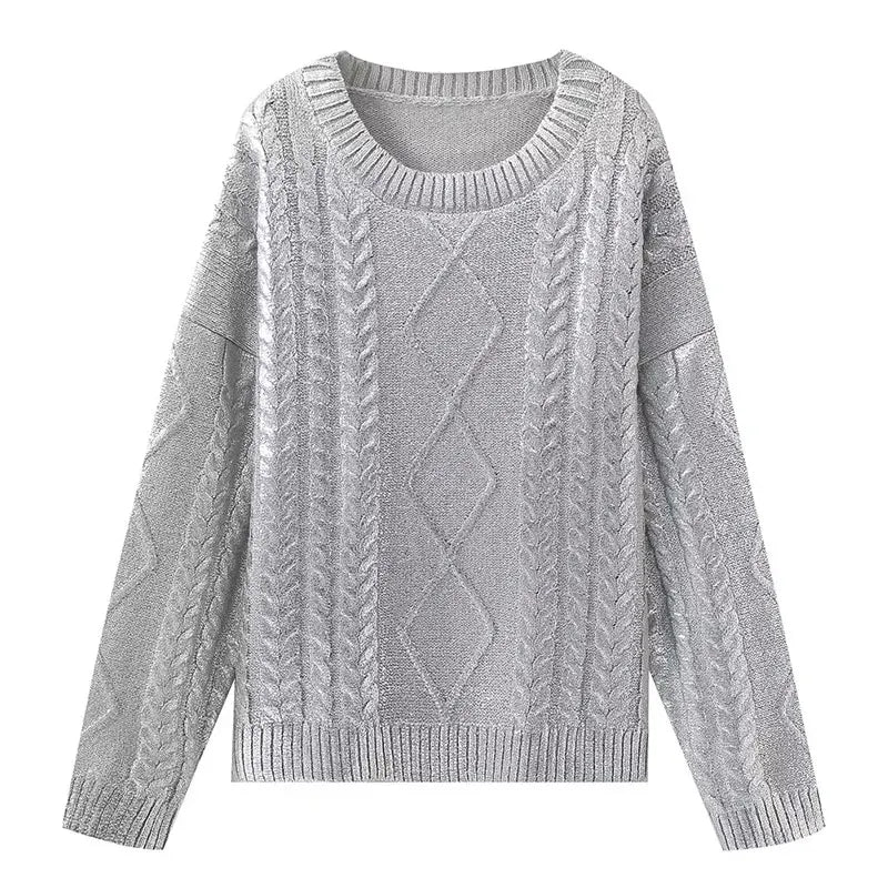 Maglione dal design curato