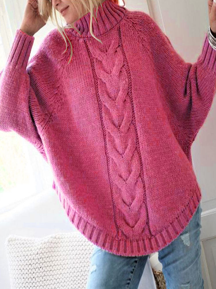 Pink Breast Cancer Awareness Knit Sweater artswardrobe