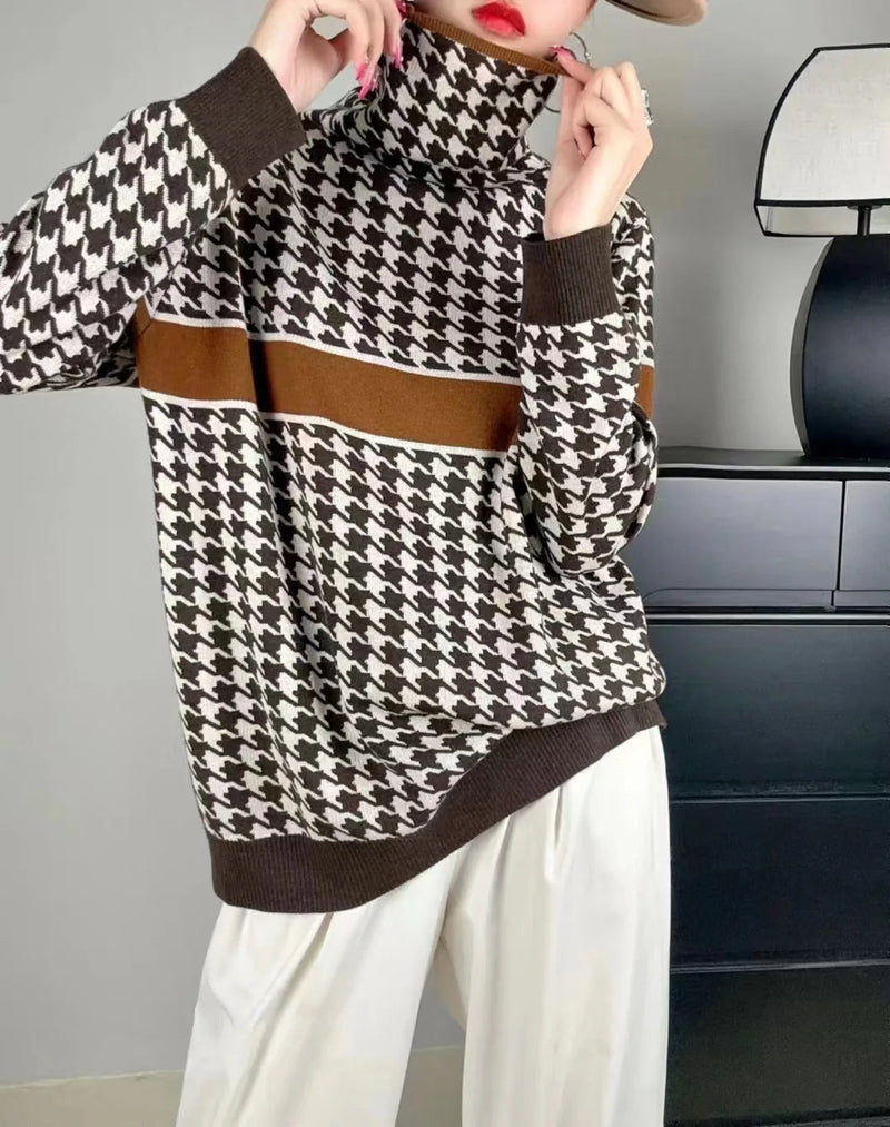 Maglione in stile vintage senza tempo