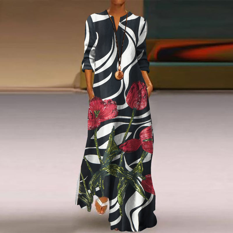 Vestito dal design curato