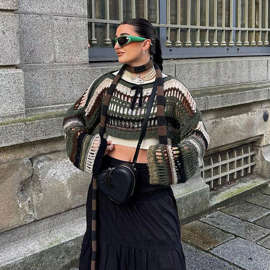 Brisa® | Boho knit sweater