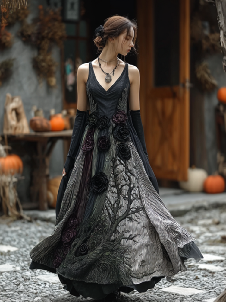 Vestito dal design curato