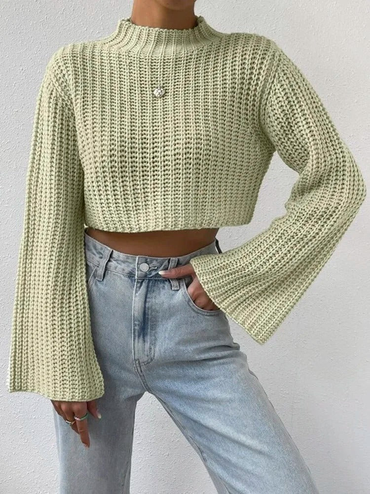 Maglione dal design curato