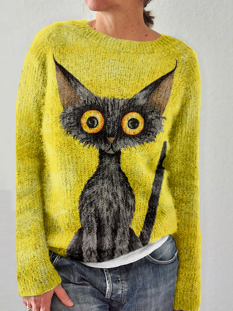 Maglione in stile vintage senza tempo