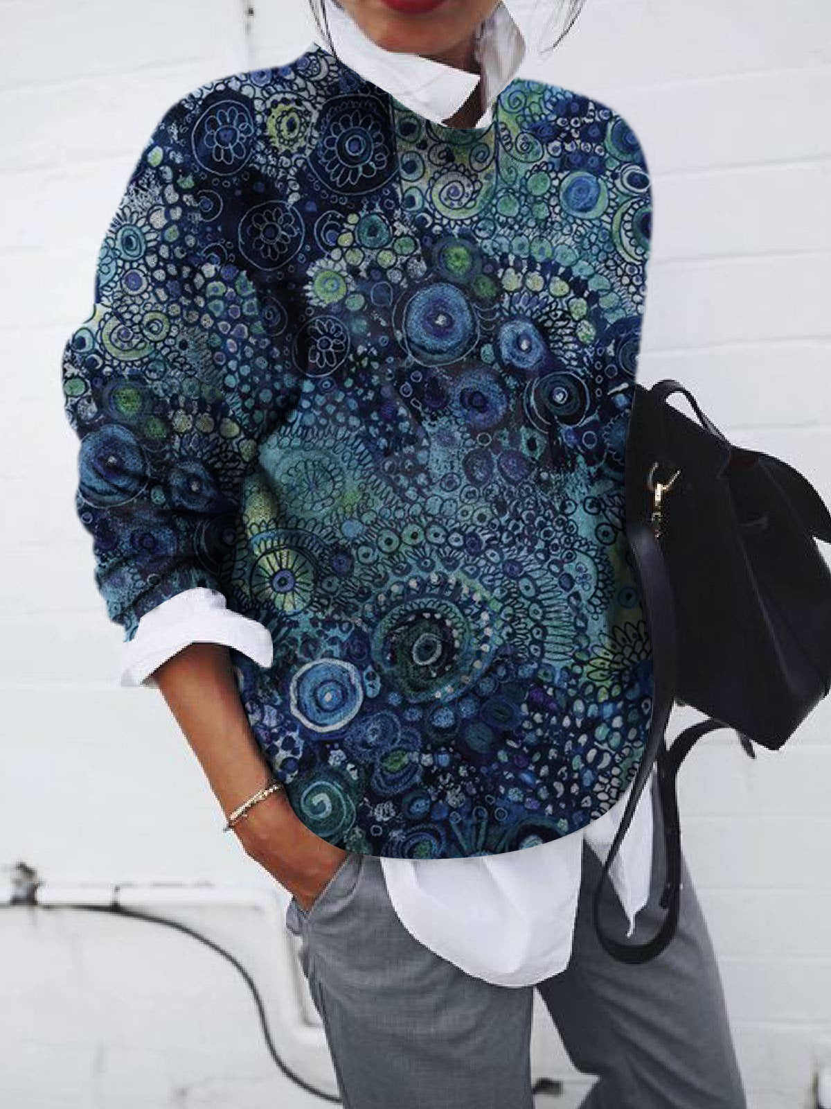 Maglione dal design elegante