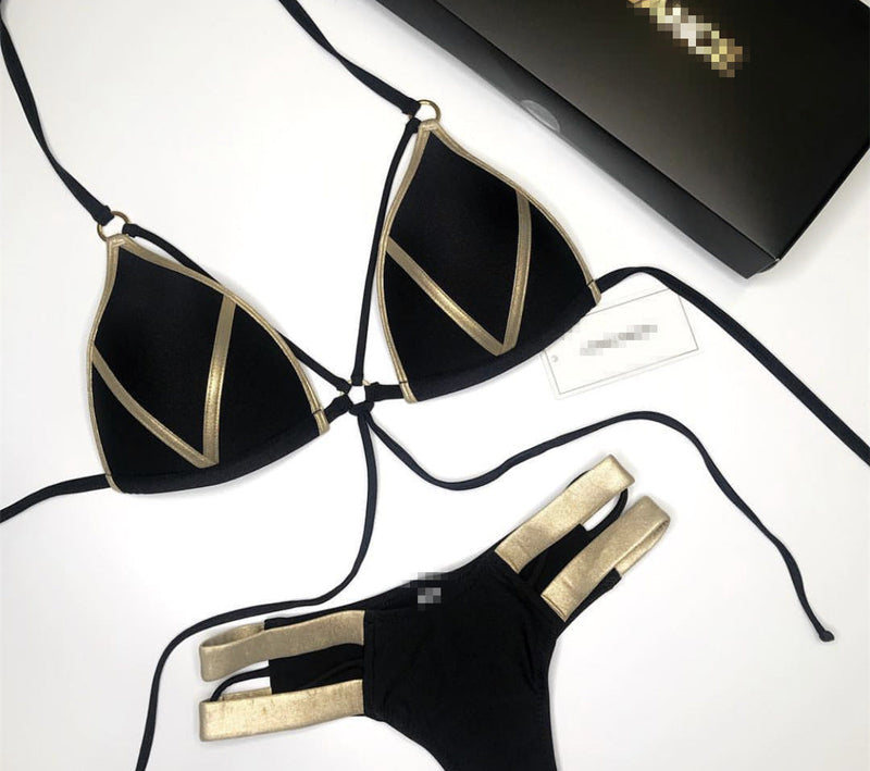 Brastias® | Bikini With Bronze Sides