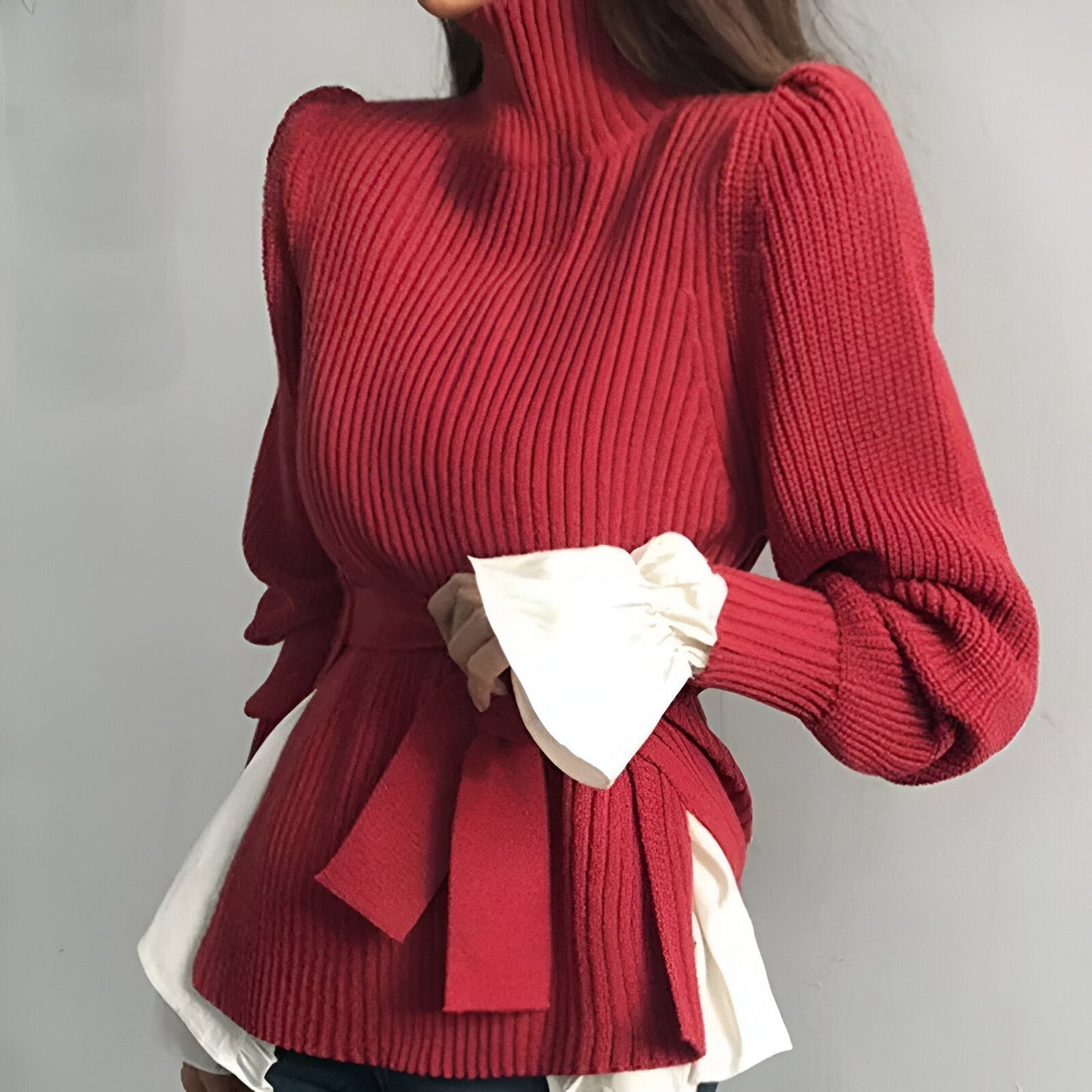 Juliana® | Elegant turtleneck sweater