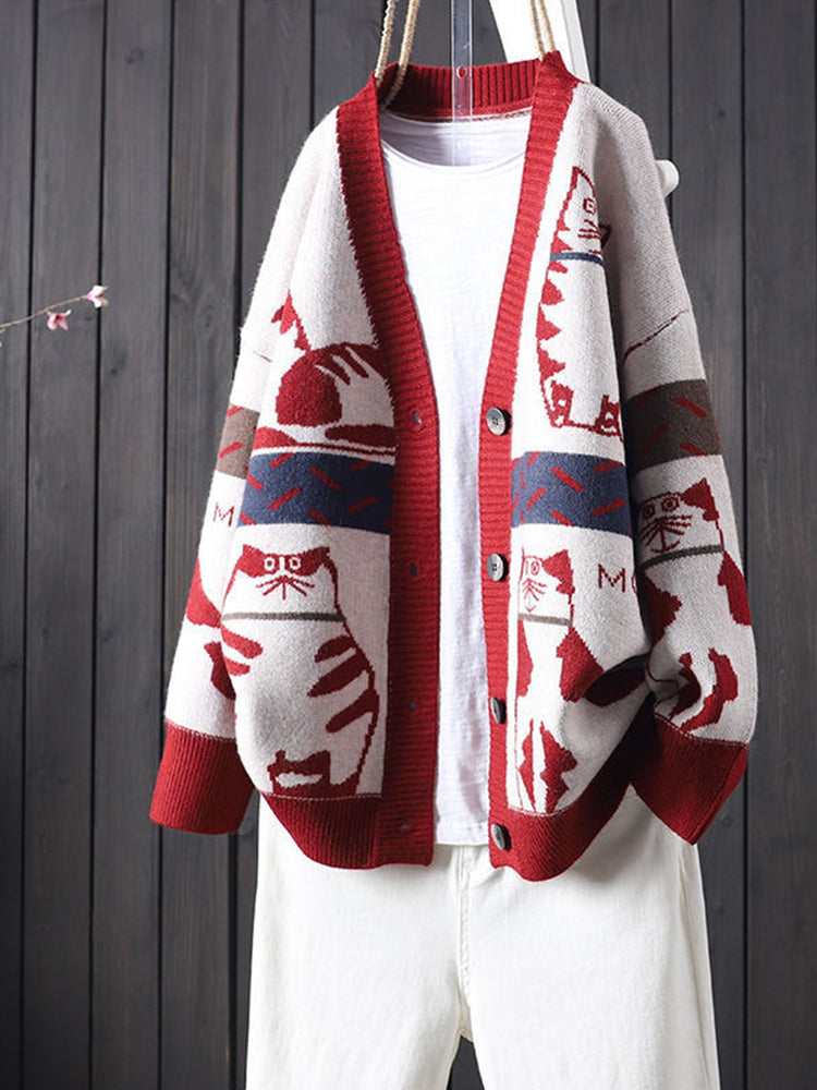 Cardigan ispirato al vintage
