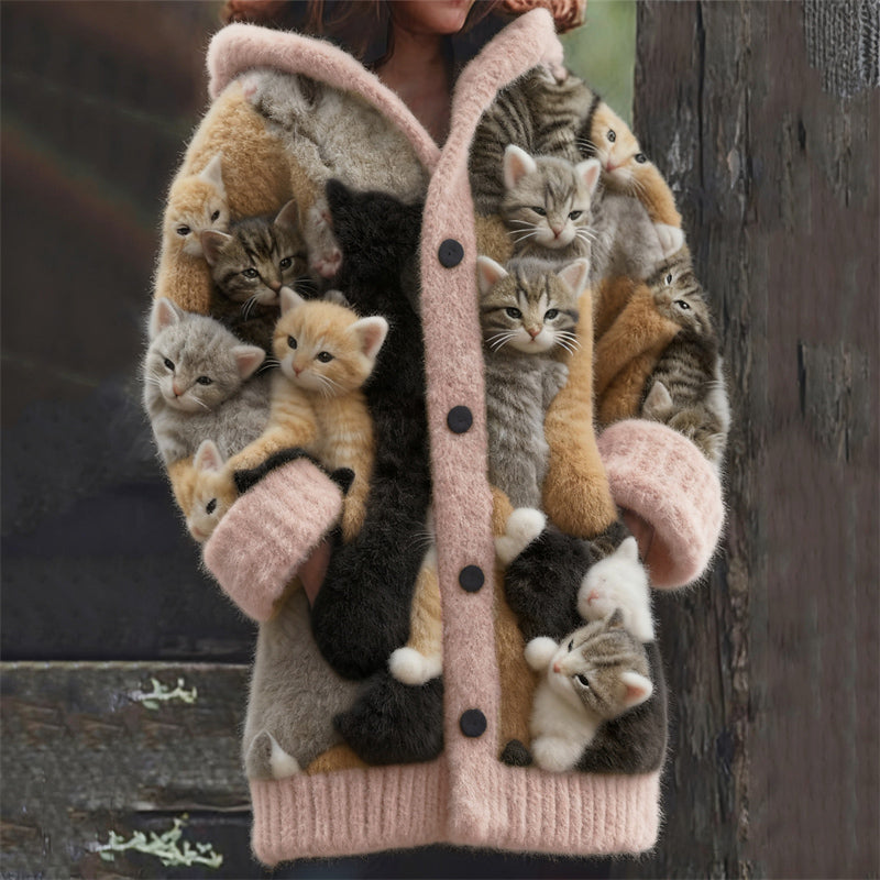 Cardigan dallo stile vintage senza tempo
