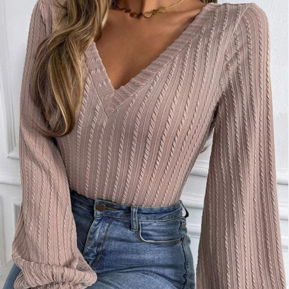 Maglione dal design curato