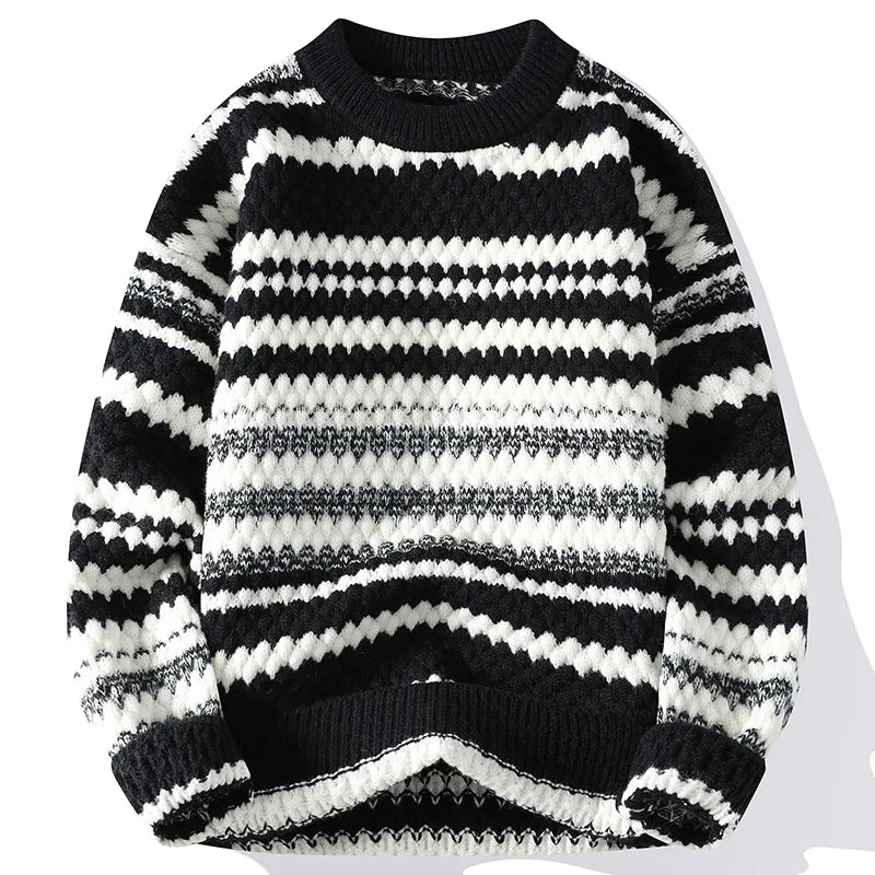 Maglione dal design curato