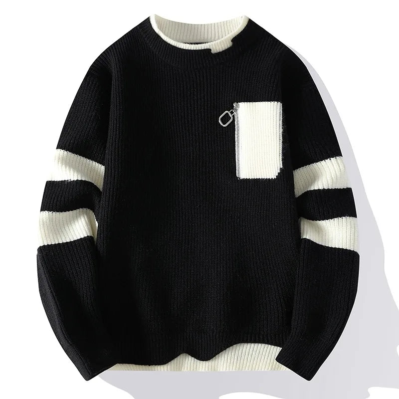 Maglione dal design curato
