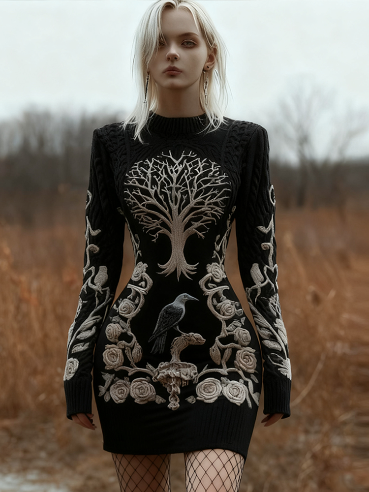 Maglione dal design curato